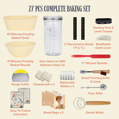 Sourdough Starter-To-Loaf Kit