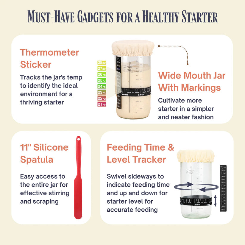 Sourdough Starter-To-Loaf Kit