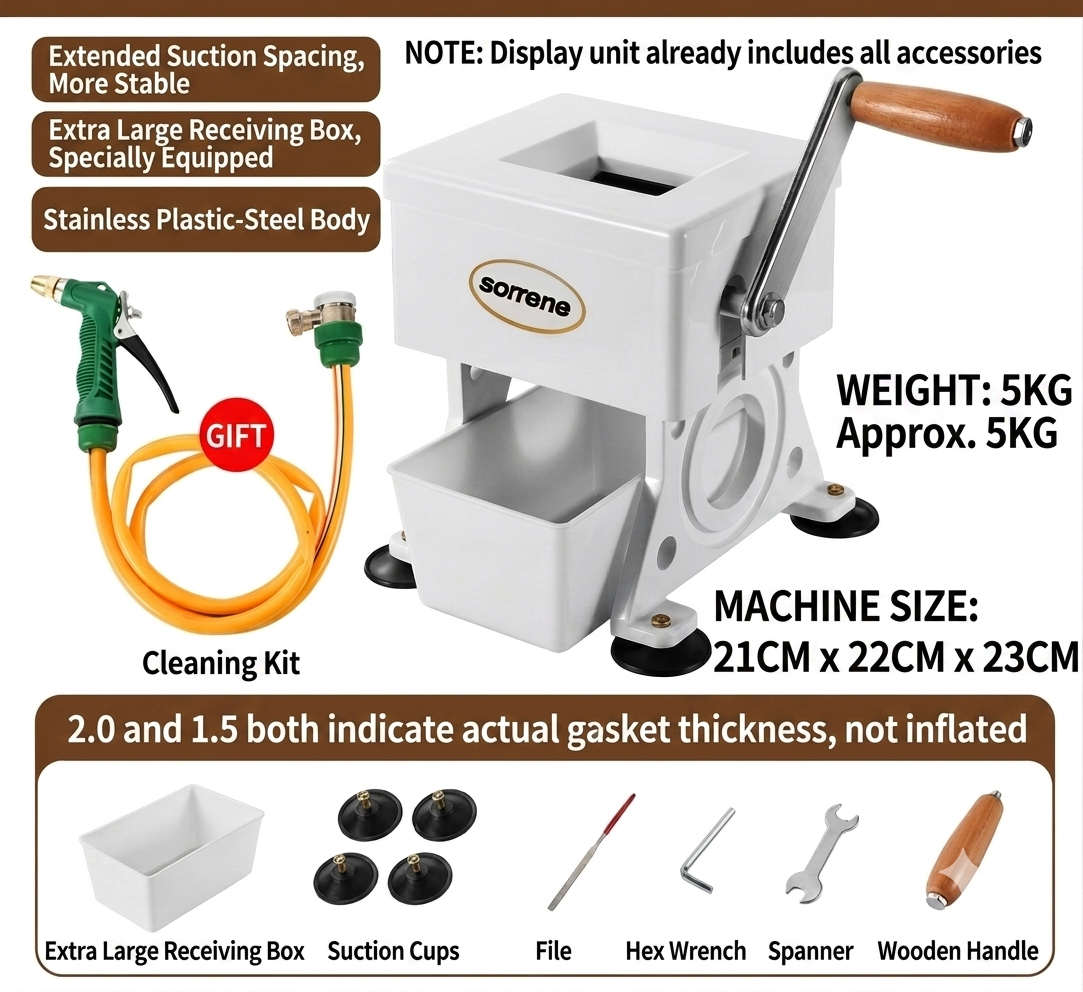 Sorrene Multi-Functional Hand Crank Slicer