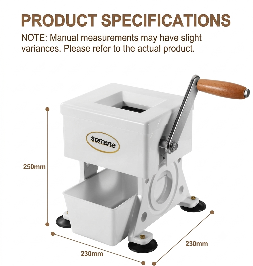 Sorrene Multi-Functional Hand Crank Slicer