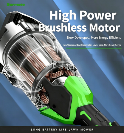 Sorrene Multifunctional Lawn Mower (with interchangeable blades)